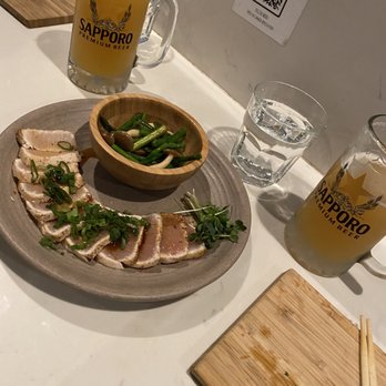 Oak & Coal - Seared Hamachi - Japanese Near Me - Costa Mesa, California