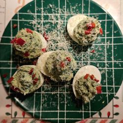 Joy on the Avenue - Scrooged Deviled Eggs!