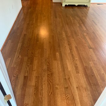 Star Floor, Inc - White oak with a custom stain to match already existing floors. - Flooring Near Me - Chantilly, Virginia