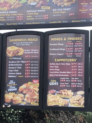 Menu photo 3 Zaxbys Birmingham, AL
