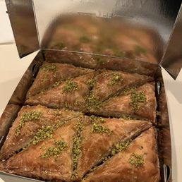 a box of baklava a box of baklava