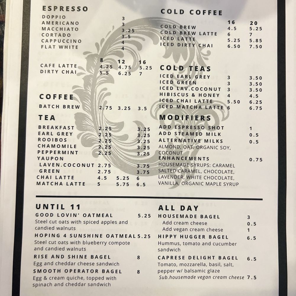 Gold Leaf Coffee Co. - Menu - Coffee & Tea Near Me - Ormond Beach, Florida