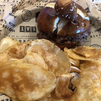 Wayback Burgers - Oktoberfest Burger and House-made Chips - American Near Me - Nashville, Tennessee Wayback Burgers - Oktoberfest Burger and House-made Chips - American Near Me - Nashville, Tennessee