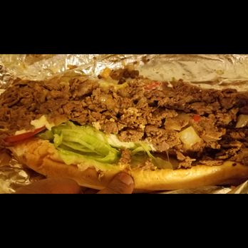 Max's Steaks - The main event. Steak hoagie, no cheese, sauteed mushroom and onions, lettuce, tomatoes extra mayo. It's how I do. - Sandwiches Near Me - Philadelphia, Pennsylvania Max's Steaks - The main event. Steak hoagie, no cheese, sauteed mushroom and onions, lettuce, tomatoes extra mayo. It's how I do. - Sandwiches Near Me - Philadelphia, Pennsylvania