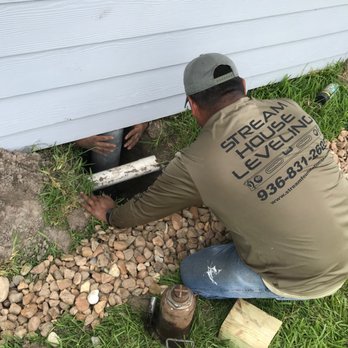 Stream House Leveling & Foundation Repair - a man fixing a drain - General Contractors Near Me - Lufkin, Texas Stream House Leveling & Foundation Repair - a man fixing a drain - General Contractors Near Me - Lufkin, Texas