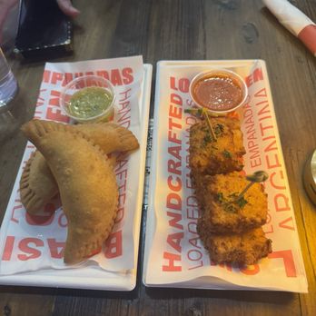 Loaded Empanadas - Empanada and cheese dice - Tapas/Small Plates Near Me - Las Vegas, Nevada