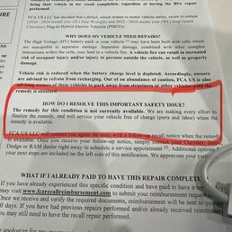 Information available to the dealer when they scheduled me to come in for a warranty repair (completely wasting my time driving down). Information available to the dealer when they scheduled me to come in for a warranty repair (completely wasting my time driving down).
