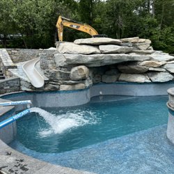 Niagara Pool Filling - 100,000 gallon pool in Glocester, RI