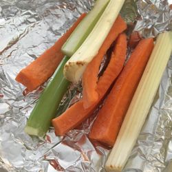 The new carrots and celery that came with the new wings