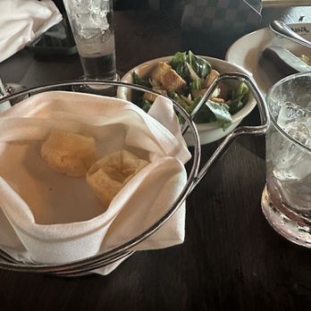 Texas de Brazil - Woodmere - Salad and cheesy bread balls. - Steakhouses Near Me - Woodmere, Ohio Texas de Brazil - Woodmere - Salad and cheesy bread balls. - Steakhouses Near Me - Woodmere, Ohio