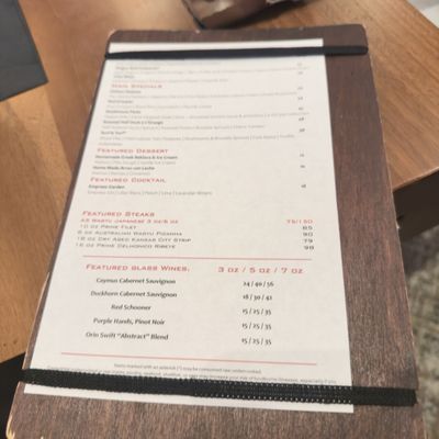 Menu photo 1 Cuts Steakhouse Suwanee, GA Menu photo 1 Cuts Steakhouse Suwanee, GA