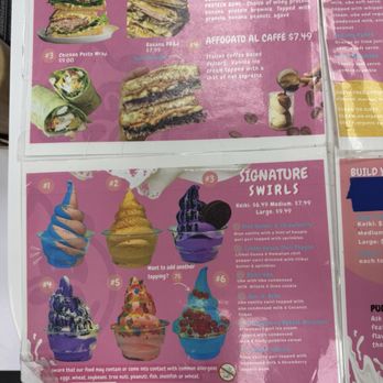 Pudgee Panda - Menu - Ice Cream & Frozen Yogurt Near Me - Waikoloa Village, Hawaii