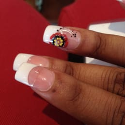 Cracked nail Cracked nail