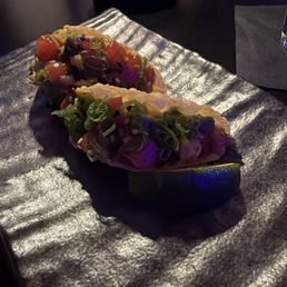 Tuna Poke Taco Tuna Poke Taco