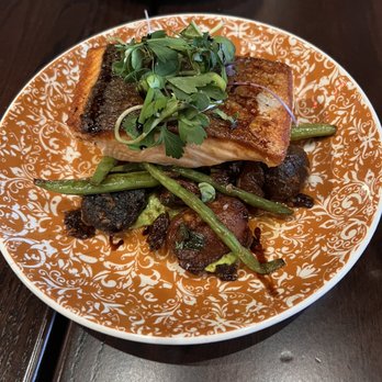 Olin Bar & Kitchen - Salmon - New American Near Me - Detroit, Michigan Olin Bar & Kitchen - Salmon - New American Near Me - Detroit, Michigan