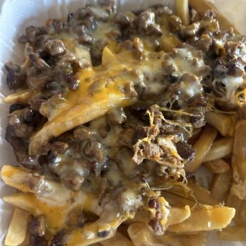 Taqueria Azteca - Carne Asada Fries with toppings on the side - Mexican Near Me - Dublin, California