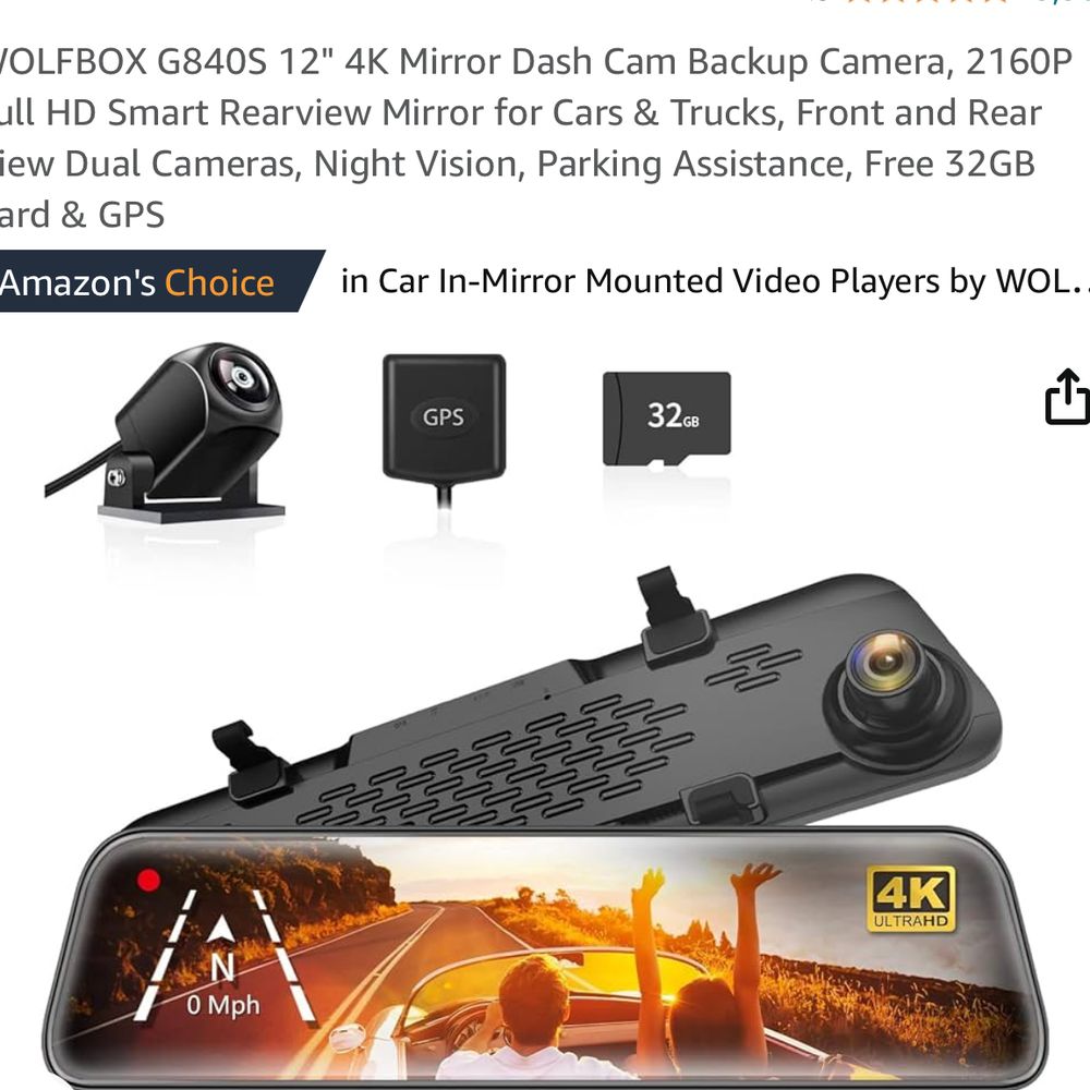 Clearly states backup camera and reversing aid Clearly states backup camera and reversing aid