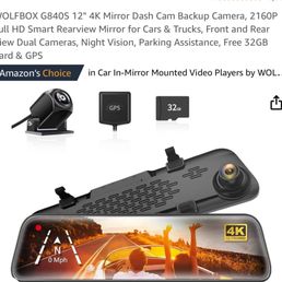 Clearly states backup camera and reversing aid Clearly states backup camera and reversing aid