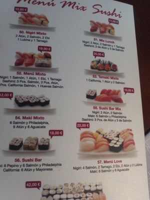 Menu photo 2 You Sushi Seville, SE