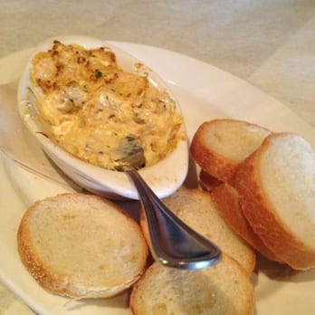 Goin' Coastal - Shrimp & blue crab dip w/ french bread - Seafood Near Me - Canton, Georgia Goin' Coastal - Shrimp & blue crab dip w/ french bread - Seafood Near Me - Canton, Georgia