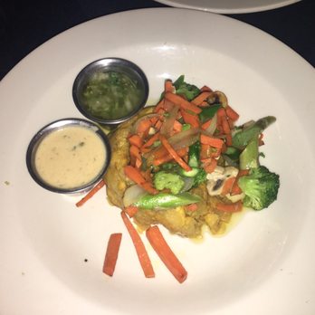 Qlantro - Mofongo relleno de vegetales - Seafood Near Me - Yauco, Puerto Rico
