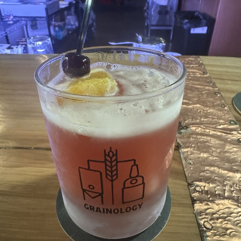 Cherry bourbon sour Cherry bourbon sour