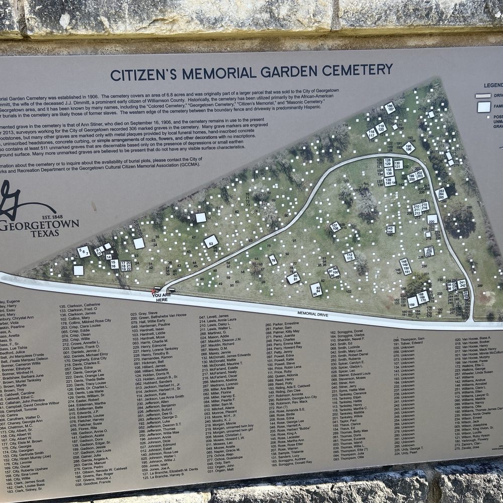 Citizens Memorial Garden cemetery - Funeral Services & Cemeteries Near Me - Georgetown, Texas Citizens Memorial Garden cemetery - Funeral Services & Cemeteries Near Me - Georgetown, Texas