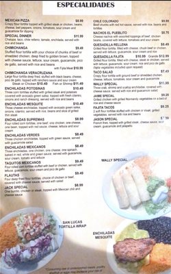 Menu photo 2 El Pueblito Mexican Restaurant Centerton, AR Menu photo 2 El Pueblito Mexican Restaurant Centerton, AR