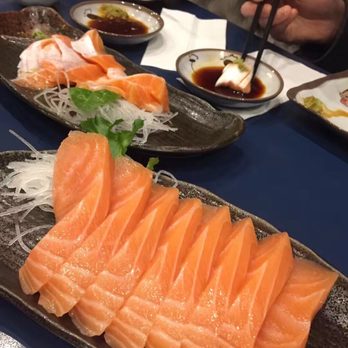Sushi Lovers - Salmon Sashimi and Salmon Belly Sashimi - Sushi Bars Near Me - Richmond, British Columbia
