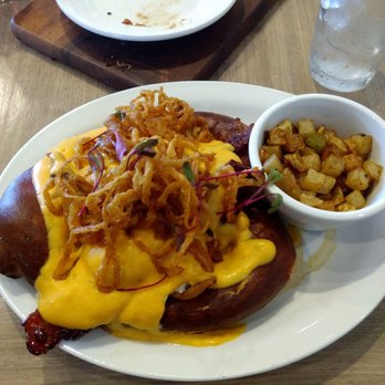 Hash Kitchen - Pretzel Benedict - Breakfast & Brunch Near Me - Chandler, Arizona