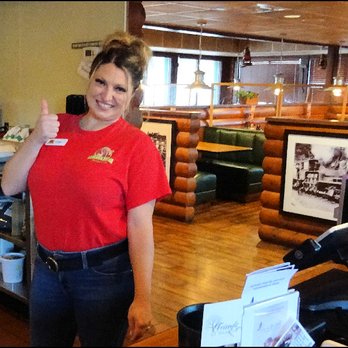 Lumberjacks - Meet Lindsay, my friendly hostess, who greeted me and seated me at the counter with a super friendly smile. - American Near Me - Grass Valley, California