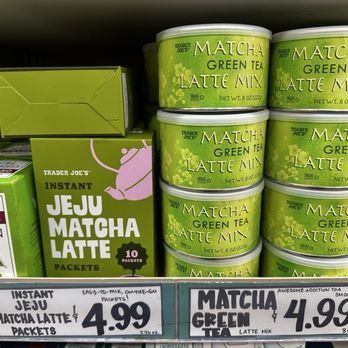 Trader Joe's - Matcha options - Grocery Near Me - Concord, California