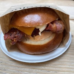 Portobello Hotel - Bacon, egg, and cheese sandwich