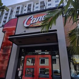 Exterior photo of Raising Cane's Chicken Fingers - Miami, Florida Exterior photo of Raising Cane's Chicken Fingers - Miami, Florida