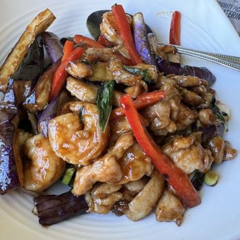Ng's Cooking - E01. Ng's Spicy Eggplant - My FAV every visit! Tasty, healthy and a huge portion!  :0) - Chinese Near Me - South San Francisco, California