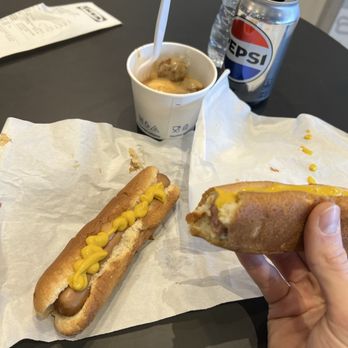 IKEA - 2 Hot dogs, Swedish Meatball Sundae, Diet Pepsi, Water bottle - Home Decor Near Me - Canton, Michigan