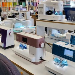 Our Bellingham store features a wide mix of sewing machines for every style, skill level, and budget. Come try them out!