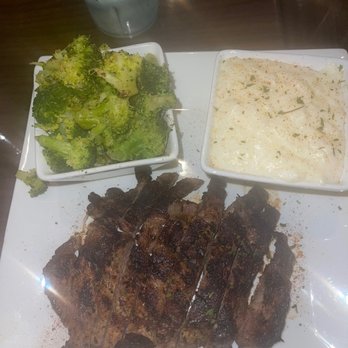 Fat Boiz - Ribeye with broccoli and grits. - Beer, Wine & Spirits Near Me - McDonough, Georgia Fat Boiz - Ribeye with broccoli and grits. - Beer, Wine & Spirits Near Me - McDonough, Georgia