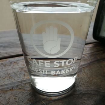 Falafel Stop - Complimentary water. - Falafel Near Me - Sunnyvale, California