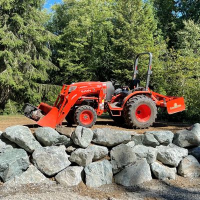 Wall Construction - Whether natural rock, cottage stone blocks, or large pre-cast blocks requiring heavy equipment to install, Done Well Services understands the best practices for wall construction and will provide a structurally sound and attractive wall. Wall Construction - Whether natural rock, cottage stone blocks, or large pre-cast blocks requiring heavy equipment to install, Done Well Services understands the best practices for wall construction and will provide a structurally sound and attractive wall.