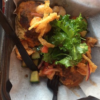 Uptown Scratch Kitchen - Crab cakes....they were MUCH bigger than your average crab cake. The order is enough to consider it a meal. Very flavorful - Food Trucks Near Me - Saint Augustine, Florida