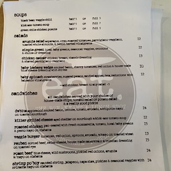 Eat. - Menu - New American Near Me - Las Vegas, Nevada