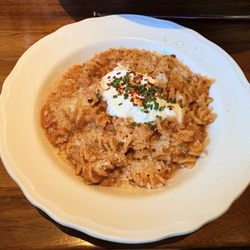 Fusilli Bolognese pasta- tasty
