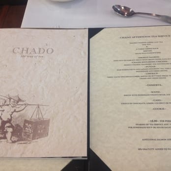 Chado Tea Room - Menu - Tea Rooms Near Me - Hollywood, California Chado Tea Room - Menu - Tea Rooms Near Me - Hollywood, California