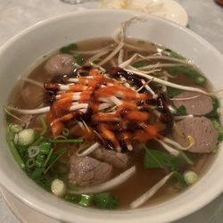 Pho Lemongrass - Rare Steak and Brisket Soup