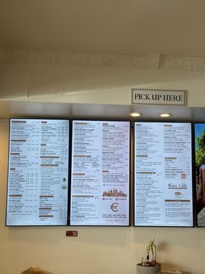 Menu photo 1 Euro Caffe Orange, CA
