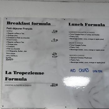 La Tropezienne French Bakery - Menu 1 - Bakeries Near Me - Henderson, Nevada La Tropezienne French Bakery - Menu 1 - Bakeries Near Me - Henderson, Nevada