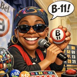 Bell- Jeff Bingo - Pettra!! Best Bingo Caller!!