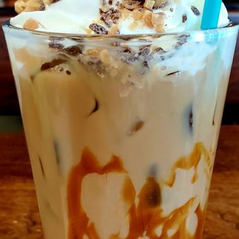 First Watch - Honey Caramel Crunch Ice Coffee ~ 2.22.25 - Breakfast & Brunch Near Me - Charlotte, North Carolina
