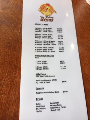 Menu photo 7 The Rolling Rooster Austin, TX